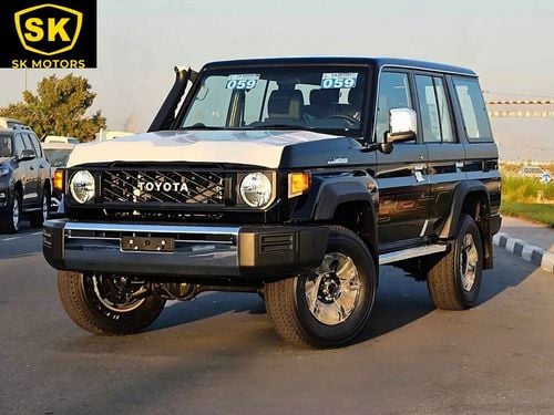 تويوتا لاند كروزر 70 STD-HIGH OPTION, 4.0L PETROL V6, M/T, WOOD,STEERING / WINCH SNORKEL (CODE # 68079)