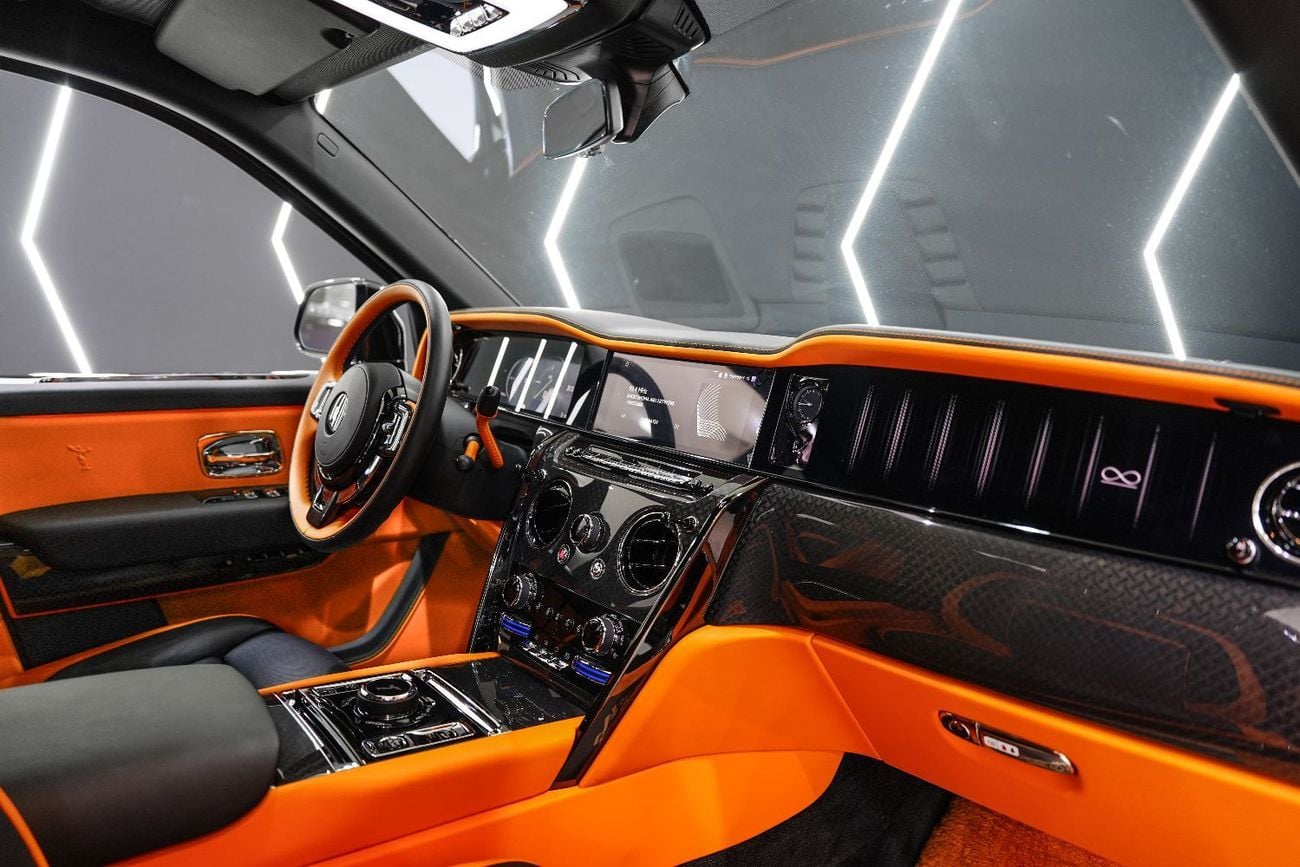 رولز رويس كولينان Black Badge, Series II, Entertainment Display, Bespoke Audio, Dealer Warr + Serv!!