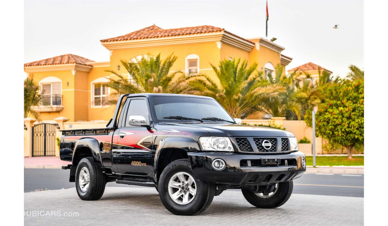 Nissan Patrol Pickup 4.8 Auto - GTR Seats and Quilted Interior - AED 1,449 PM! - 0% DP