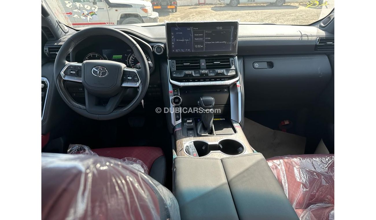 Toyota Land Cruiser 2023 LC 300 VX-R 3.3L Twin Turbo Diesel Without Radar Black color
