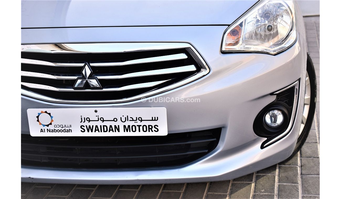 Mitsubishi Attrage AED 684 PM | 1.2L GLX GCC WARRANTY