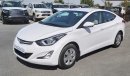 Hyundai Elantra 2016 GCC  55000KM 33000AED WITH VAT AND CUSTOM