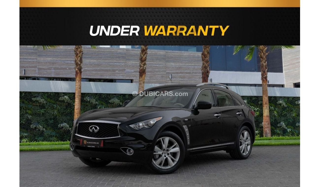 Infiniti QX70 | 2,115 P.M  | 0% Downpayment | Amazing Condition!