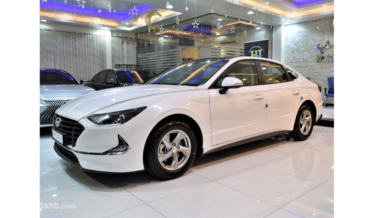 Hyundai Sonata EXCELLENT DEAL for our Hyundai Sonata 2.5L ( 2021 Model! ) in White Color! GCC Specs