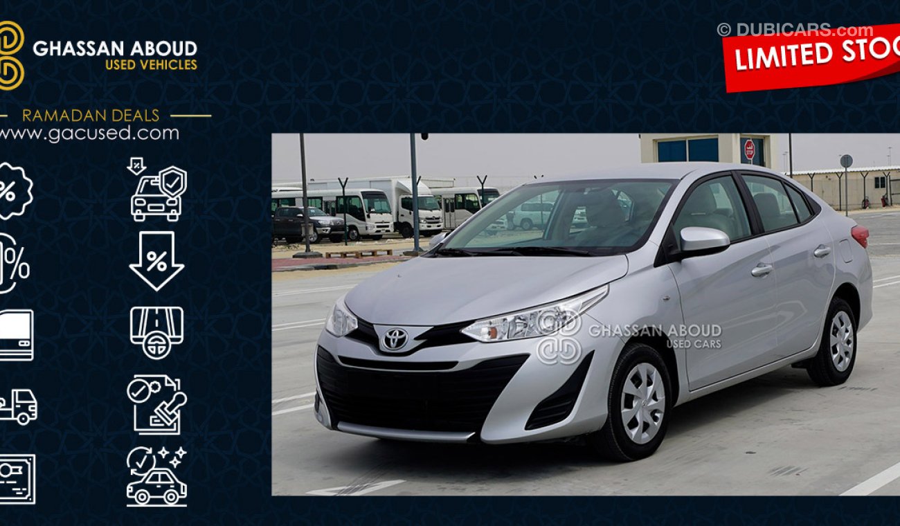 تويوتا يارس Certified Vehicle with Delivery option; Yaris(GCC Specs)for sale with warranty(Code : 48905)