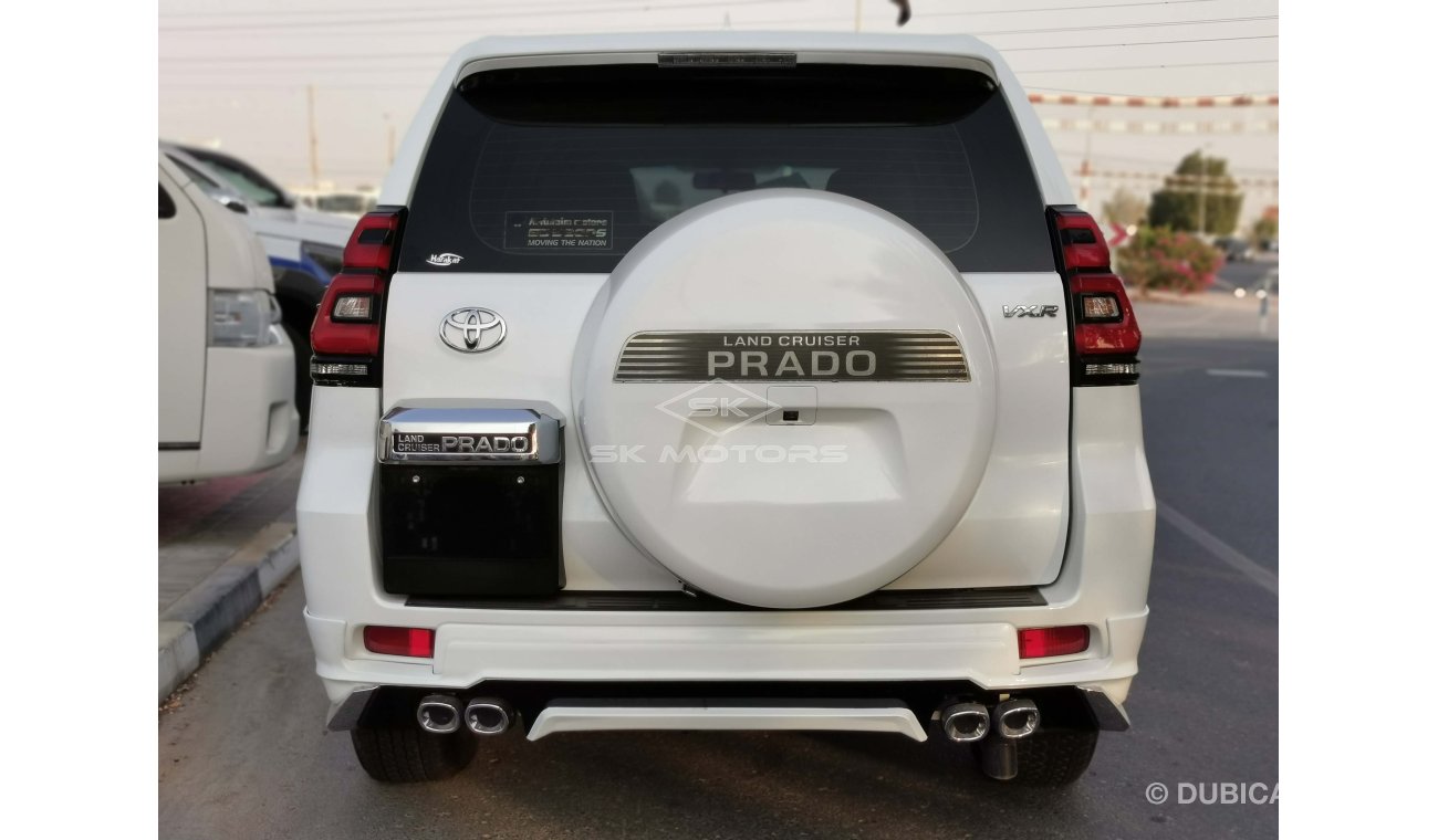Toyota Prado 4.0L Petrol, Alloy Rims, DVD Camera, Sunroof, Rear A/C, Leather Seats (LOT # 8584)