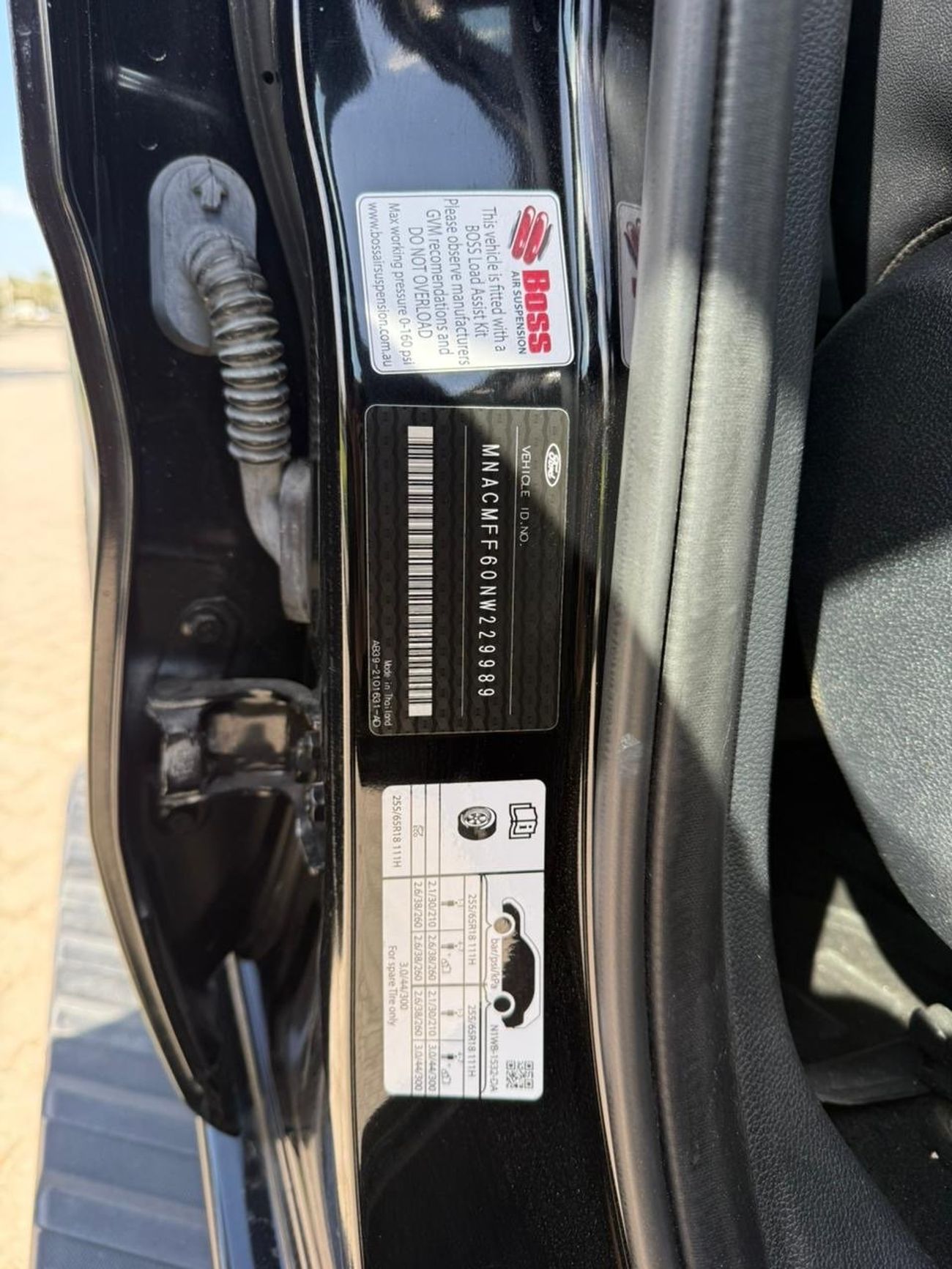 فورد رانجر Sport export from Australia