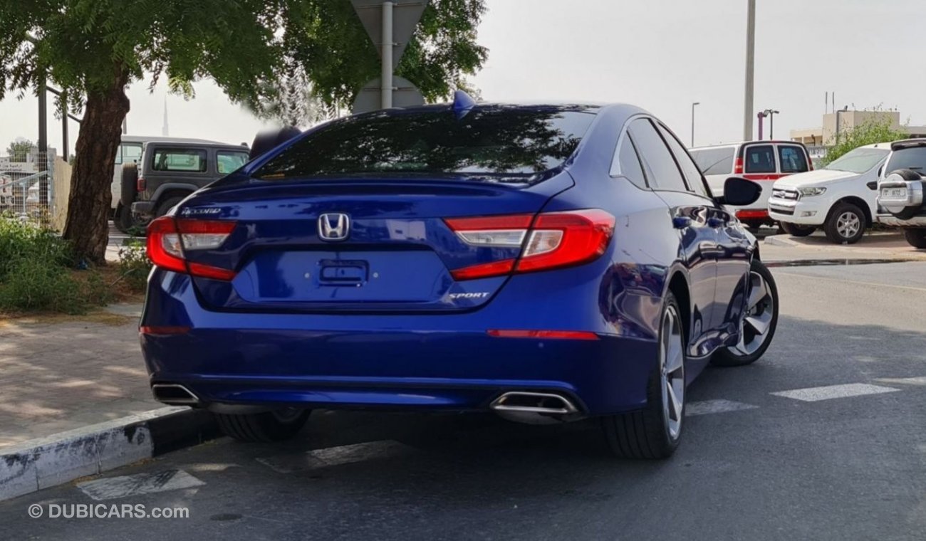 Honda Accord Sport 2018 1.5L Turbo Agency Warranty Full Service History GCC