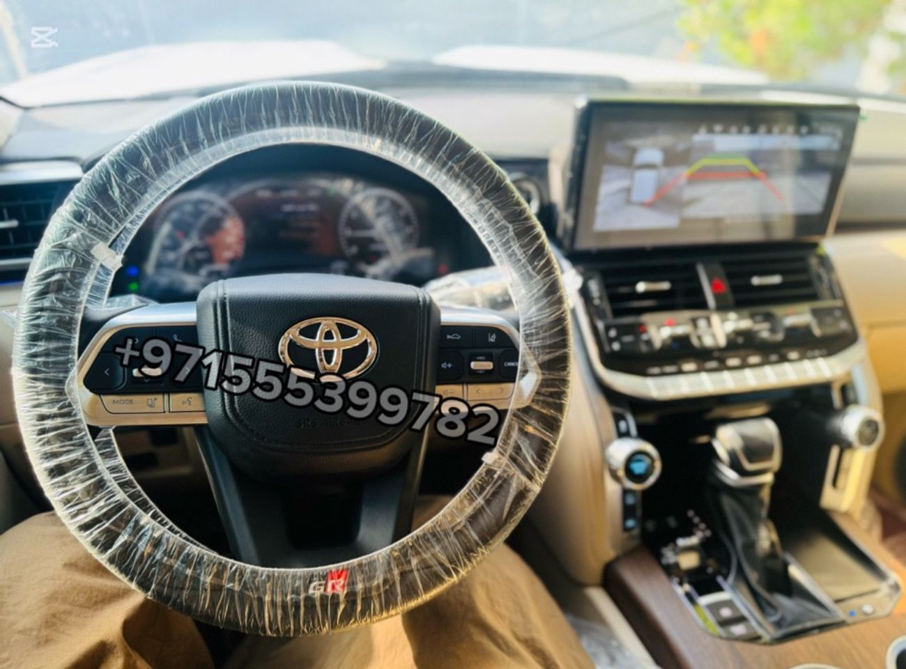 تويوتا لاند كروزر GXR Toyota Land Cruiser 2016 upgraded to 2025 complete with dashboard