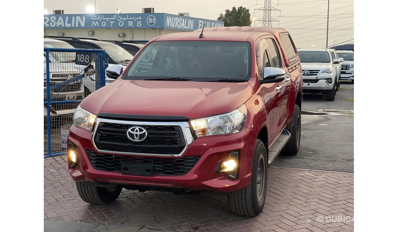 Toyota Hilux Toyota Hilux model 2019 maroon color manual gear for sale form Humera motors car very clean and good