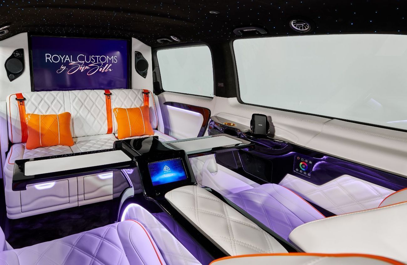 Mercedes-Benz V 300 2026 “IVORA” - Handcrafted by ROYAL CUSTOMS in Dubai (5 Year Warranty)