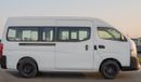 نيسان أورفان 2025 Nissan Urvan 2.5L MT Diesel 16 Seater Highroof Wide body EX