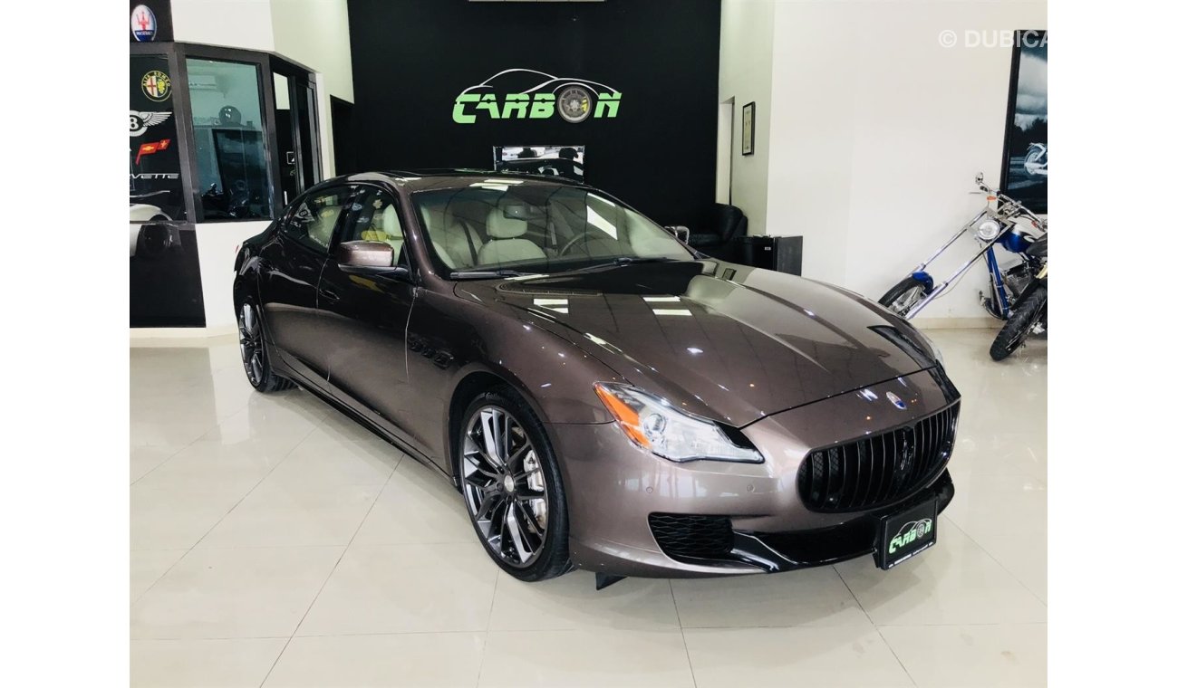 Maserati Quattroporte GTS V8 -GCC- 2014 - 1 YEAR WARRANTY