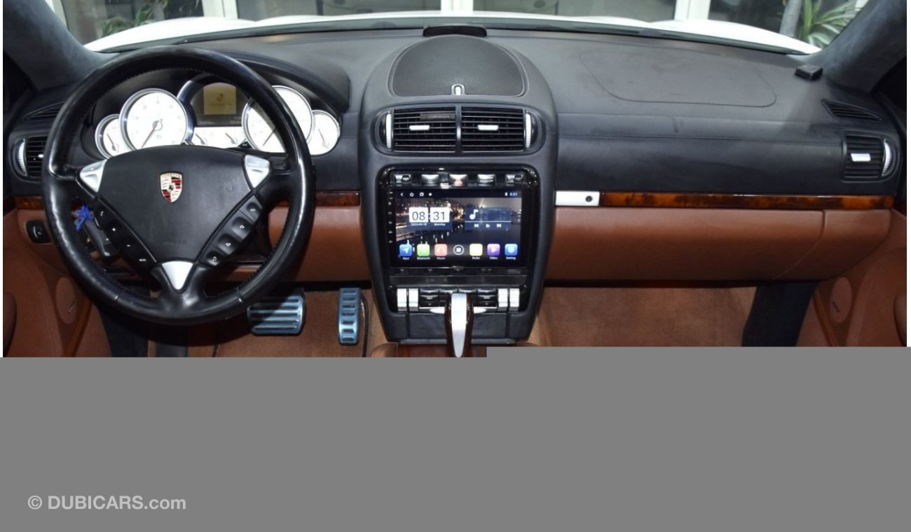 Porsche Cayenne EXCELLENT DEAL for our Porsche Cayenne Turbo ( 2008 Model ) in White Color GCC Specs