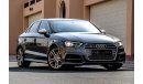 Audi S3 2017 GCC under Agency Warranty with Zero Down-Payment.