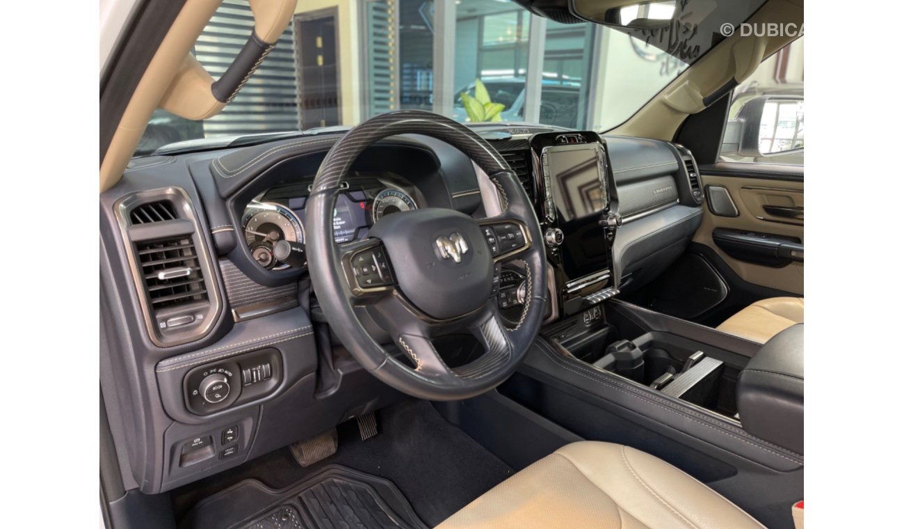 RAM 1500 Dodge RAM HEMI Limited GCC 2019 under warranty and service contract from agency