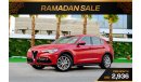 Alfa Romeo Stelvio | 2,936 P.M  | 0% Downpayment | Spectacular Condition!