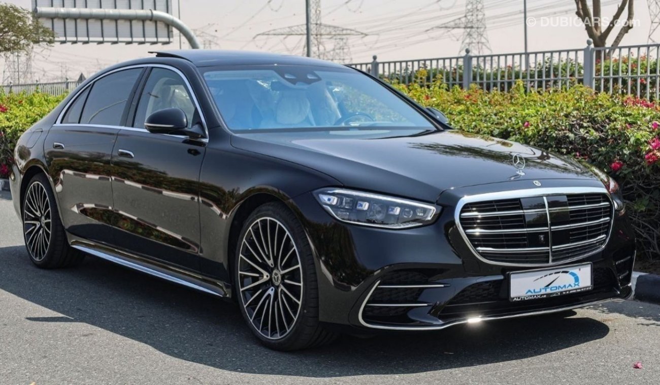 Mercedes-Benz S 500 L 4Matic V6 3.0L , 2023 GCC , 0Km , With 2 Years Unlimited Mileage Warranty @EMC