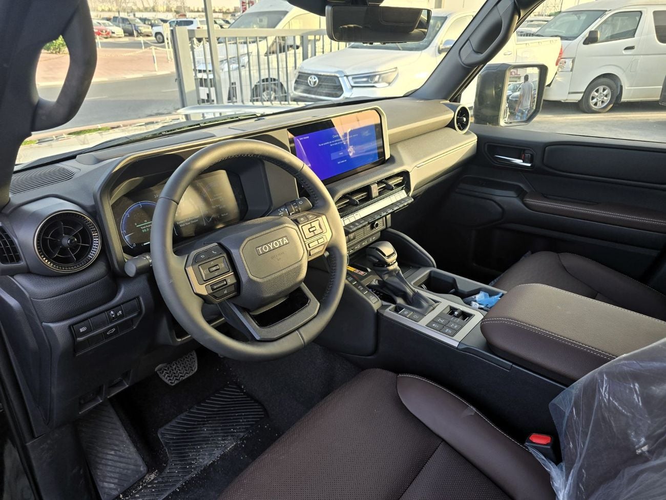 Toyota Prado Toyota Prado Adventure 2.8l diesel A/T 4WD White color inside Brown 2026 Model