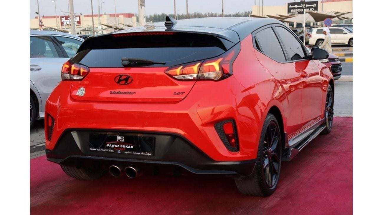 هيونداي فيلوستر Hyundai Veloster Sport Turbo / 2020 / GCC / 1.6T / Free Accident