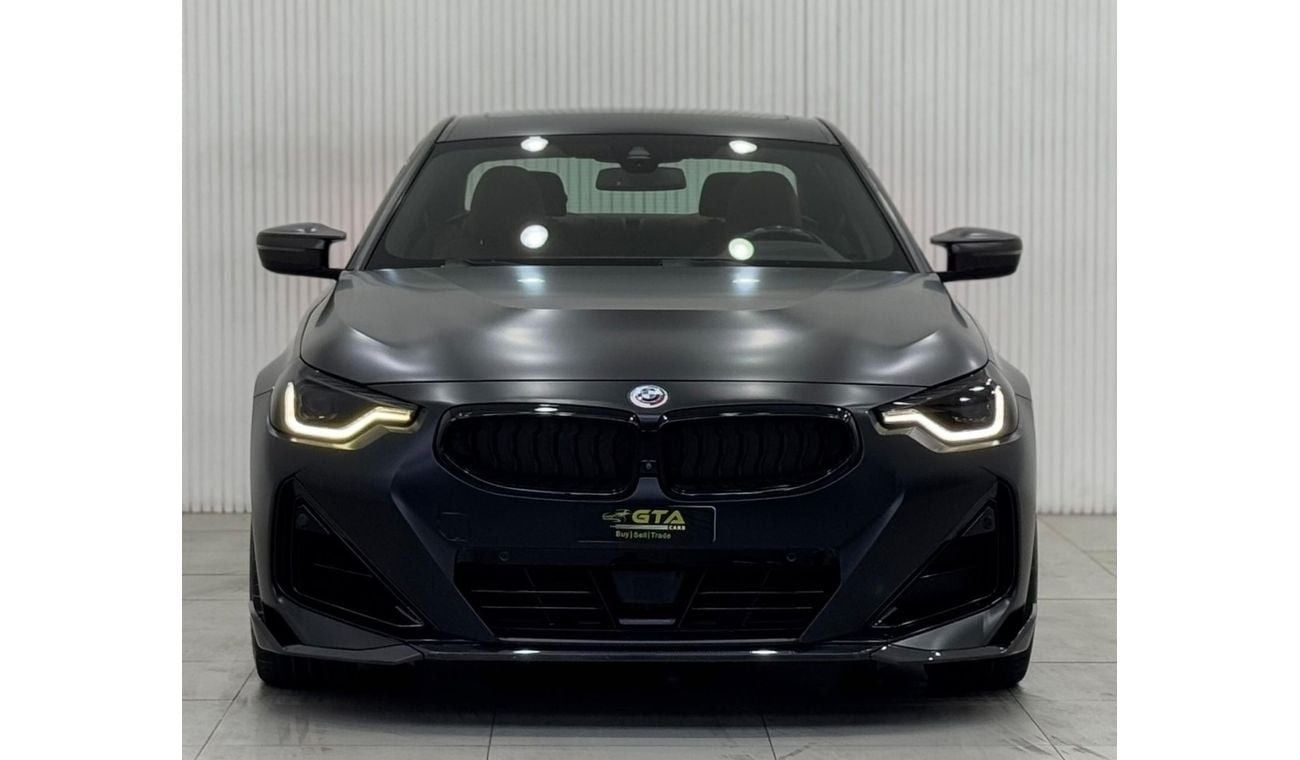 BMW M240i xDrive 3.0L 2022 BMW M240i xDrive, BMW Warranty + Service Pack, Low Kms, GCC