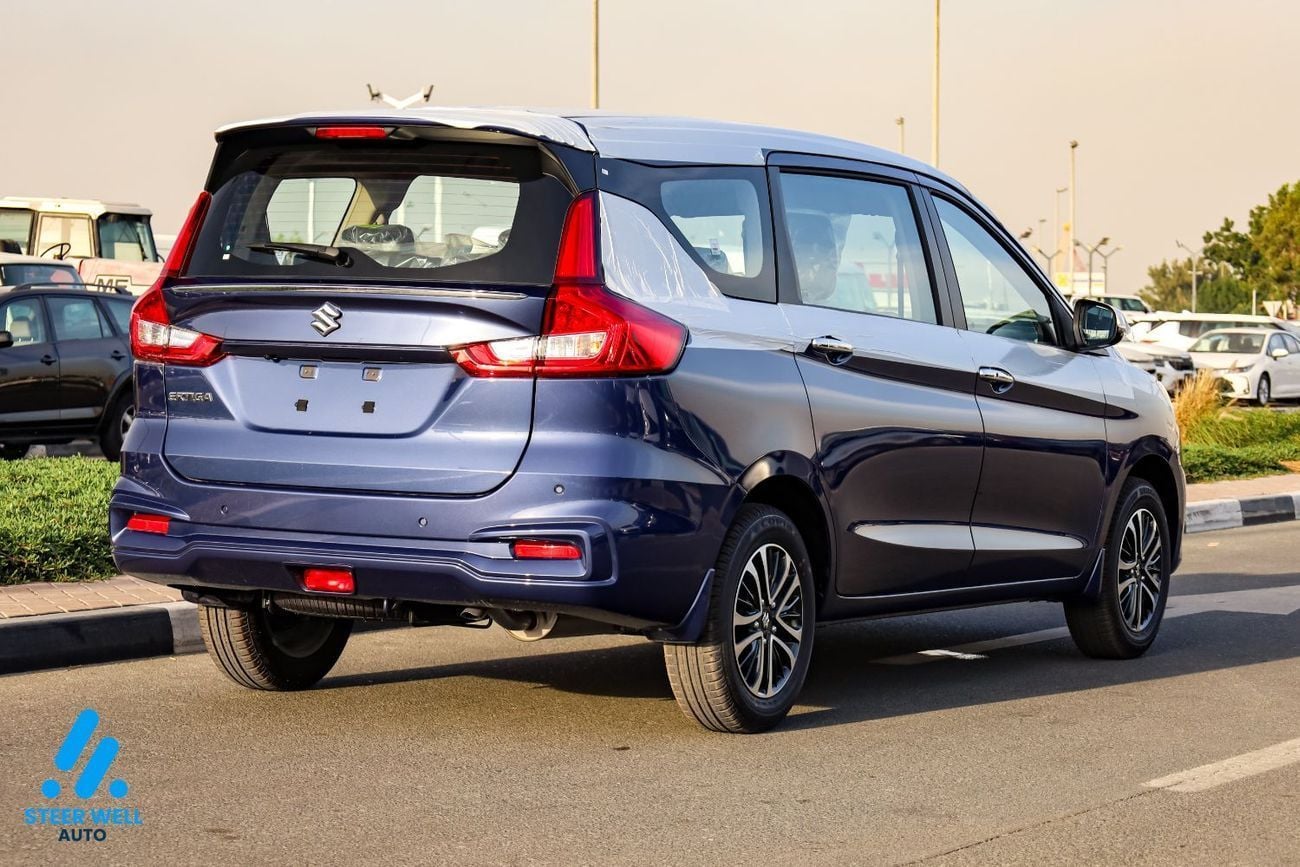 سوزوكي ايرتيغا GLX 2026 | GCC Specs | 7-Seater Comfort | Petrol AT | 6 Airbags | Oxford Blue | Best Price