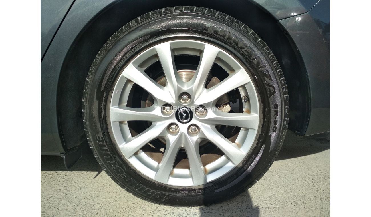 Mazda 6 GREY 2015 GCC FULL OPTION NO PAIN NO ACCIDENT PERFECT