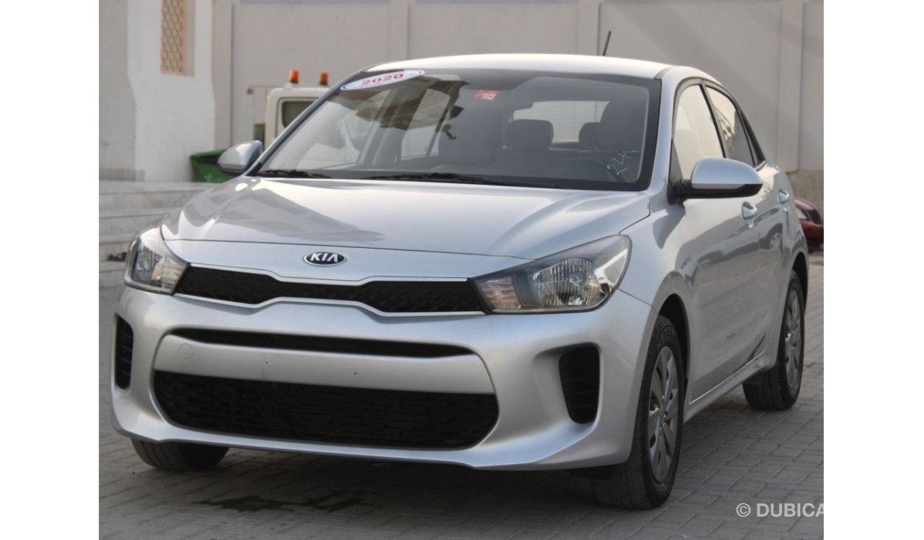 Kia Rio Kia Rio 2020 silver GCC excellent condition without accident