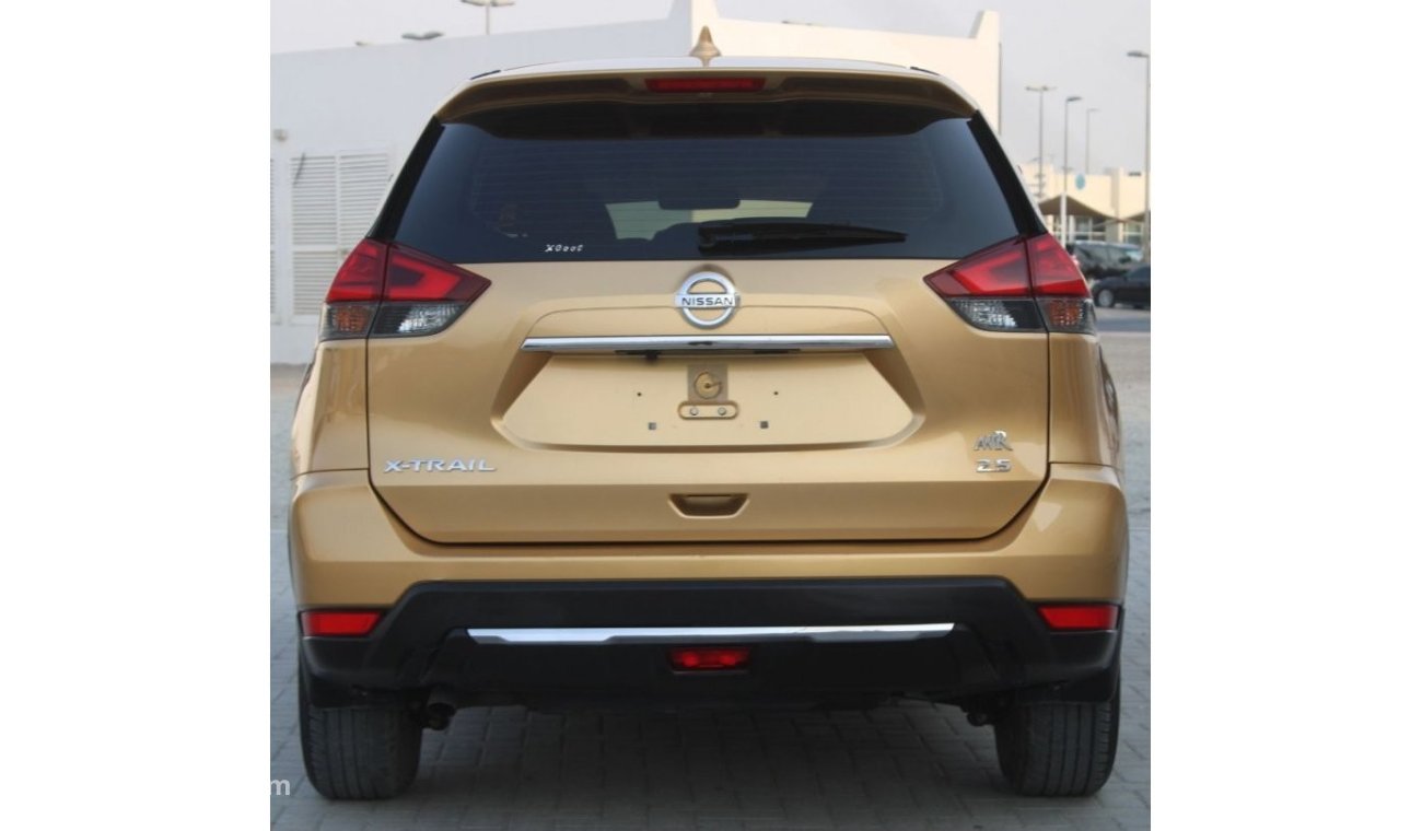 Nissan XTrail NISSAN X TRILL 2019 GCC GOLD EXCELLENT CONDITION WITHOUT ACCIDENT