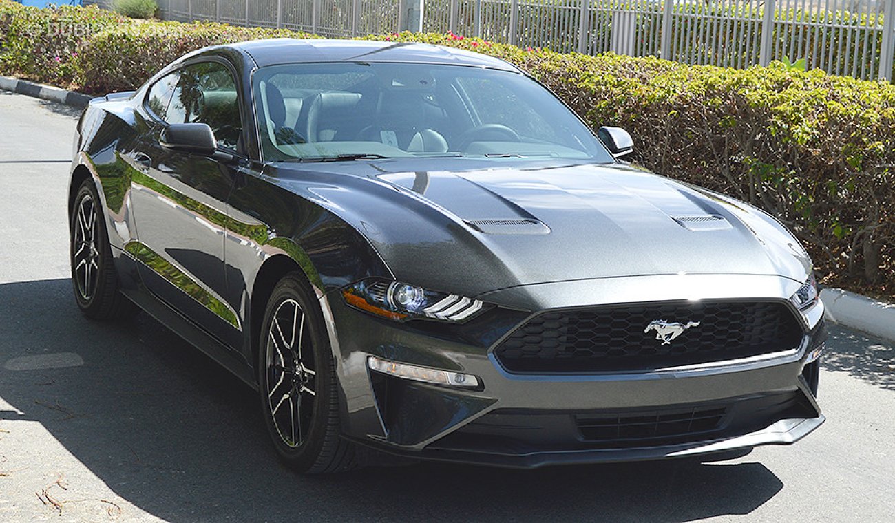 Ford Mustang 2019 Ecoboost, 2.3L GCC, 0km w/ 3 Years or 100K km WTY and 60K km Service from Al Tayer Motors