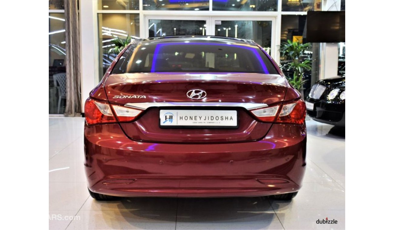 Hyundai Sonata 2014 Model!! in Red Color! GCC Specs