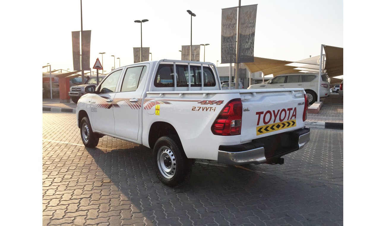 Toyota Hilux 4X4 DOUBLE CABIN PICK UP BASIC GCC SPECS