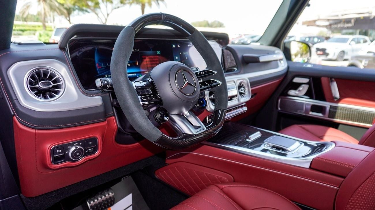 Mercedes-Benz G 63 AMG 2025 MERCEDES AMG G63 - CARBON PACK - DOUBLE NIGHT PACK - SPECIAL COLOR - FULL OPTION
