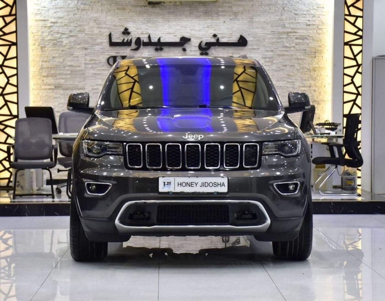 Jeep Grand Cherokee EXCELLENT DEAL for our Jeep Grand Cherokee 4x4 Limited ( 2019 Model ) in Grey Color GCC Specs