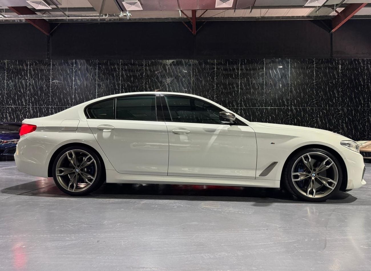 BMW M550i Std 4.4L 4.4 L,V8 | One Owner | Excellent |GCC Specs