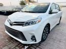 Toyota Sienna 2018 TOYOTA SIENNA XLE 360 cam  full option Ready  White