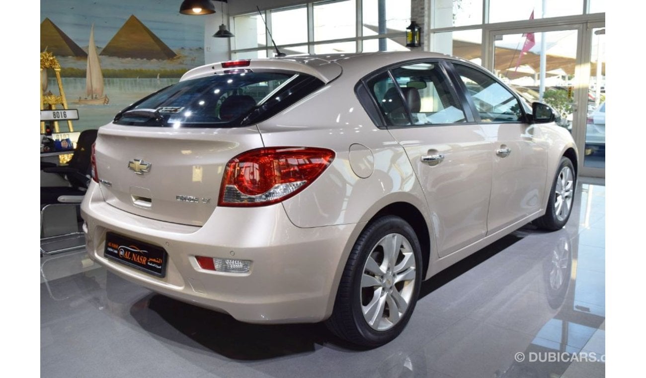 Chevrolet Cruze Cruze LT, Hatchback - GCC Specs, Excellent Condition - Full Option, Accident Free, Single Owner