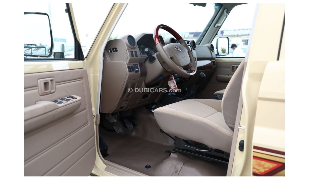 Toyota Land Cruiser Pick Up 2023 Toyota LC PUP 4X4 DC 4.5 With Diff Diesel Manual - Beige inside oak - Export only