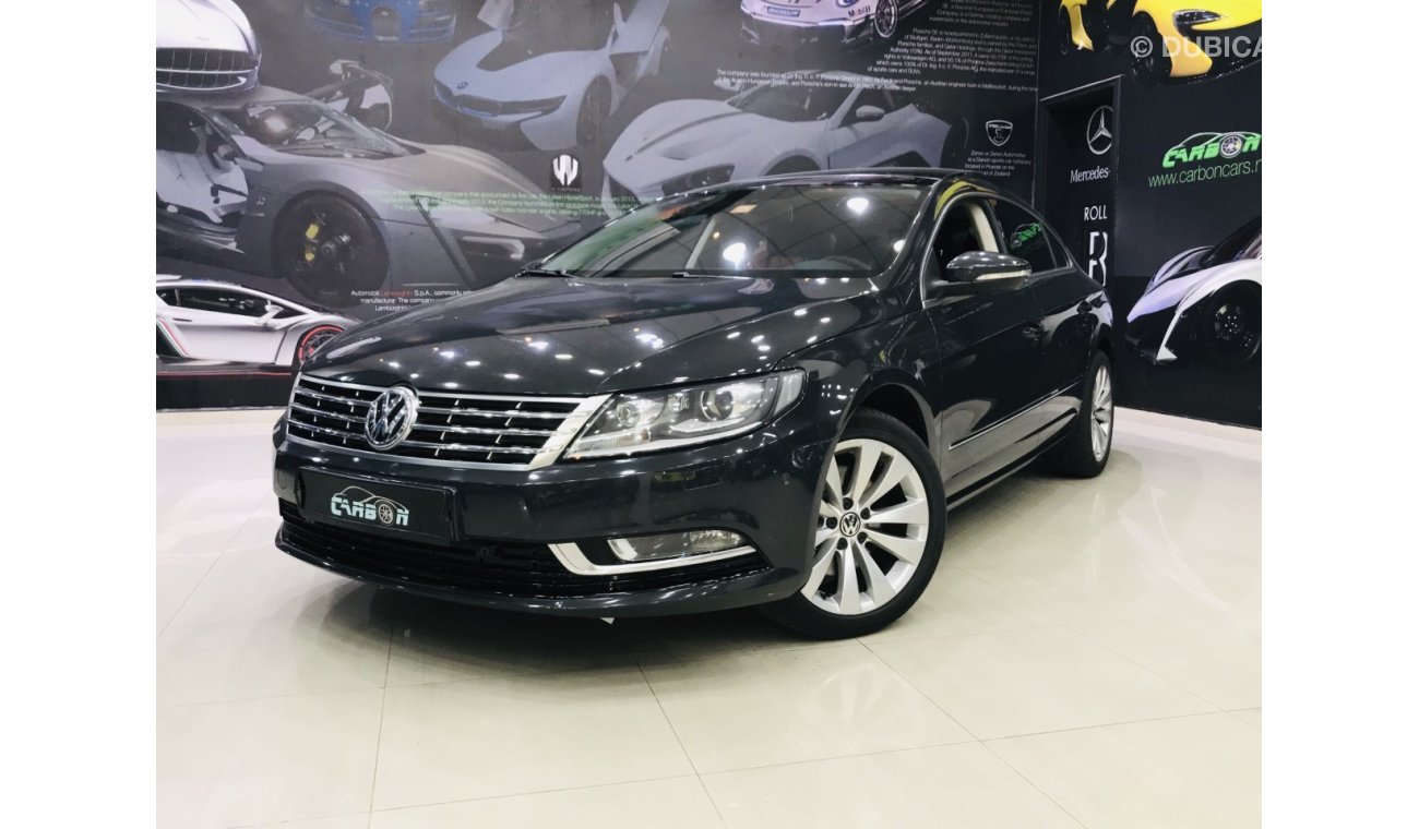 Volkswagen CC ( 750 AED ) PER MONTH  - 2014 - GCC - ONE YEAR WARRANTY