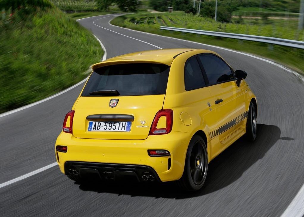 Abarth 595 exterior - Rear Left Angled