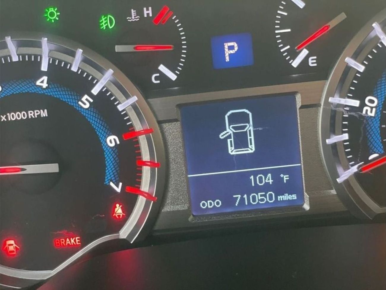 تويوتا Runner4 2019 Toyota 4Runner TRD Off Road Pro Full Option 4.0L V6 - AWD 4x4 - 71,000 Mileage