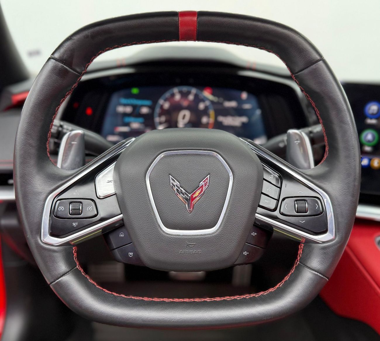 شيفروليه كورفت 3LT 6.2L (495 HP) Coupe 2022 Chevrolet Corvette C8 3LT, Warranty, Full Chevrolet Service History, Ex