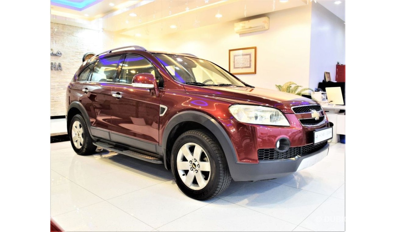 شيفروليه كابتيفا ONLY 101000 KM! Amazing Chevrolet Captiva 2009 Model!! in Maroon Color! GCC Specs