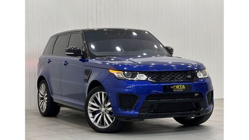 Land Rover Range Rover Sport 2017 Range Rover Sport SVR, SEP-2025 Al Tayer Warranty, Full Agency Service History, GCC