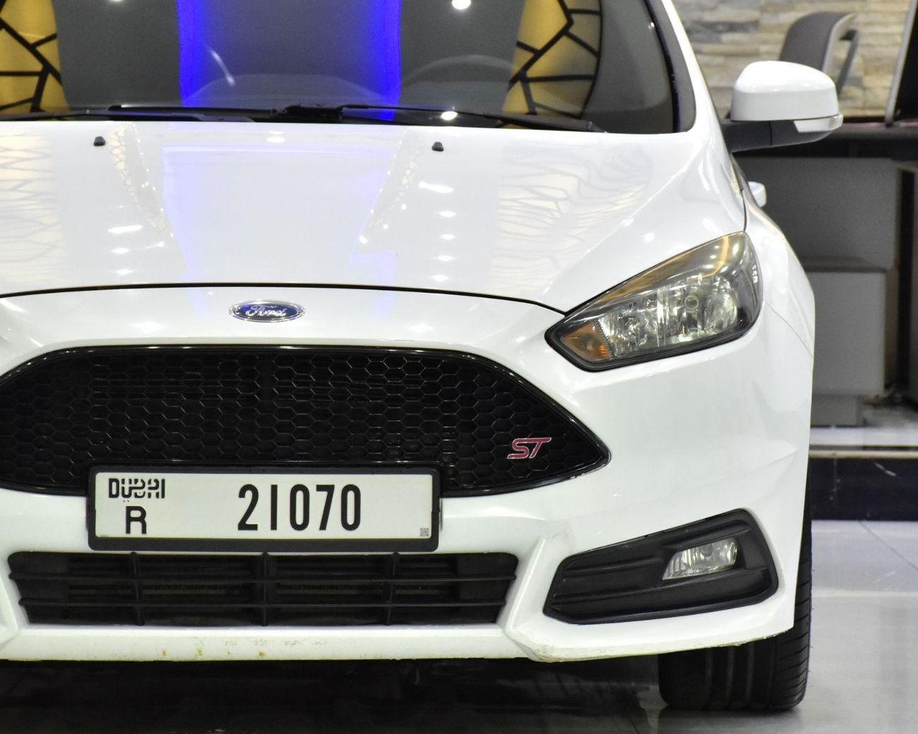 فورد فوكاس EXCELLENT DEAL for our Ford Focus ST ( 2017 Model ) in White Color GCC Specs
