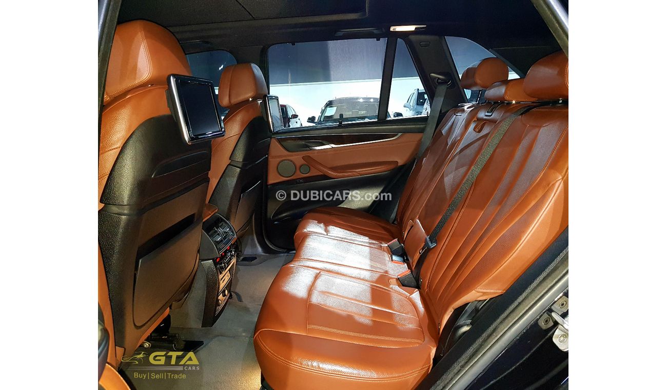 BMW X5 2014 BMW X5 xDrive50i, 7 Seats, Service Contract+Warranty, Original Paint, GCC