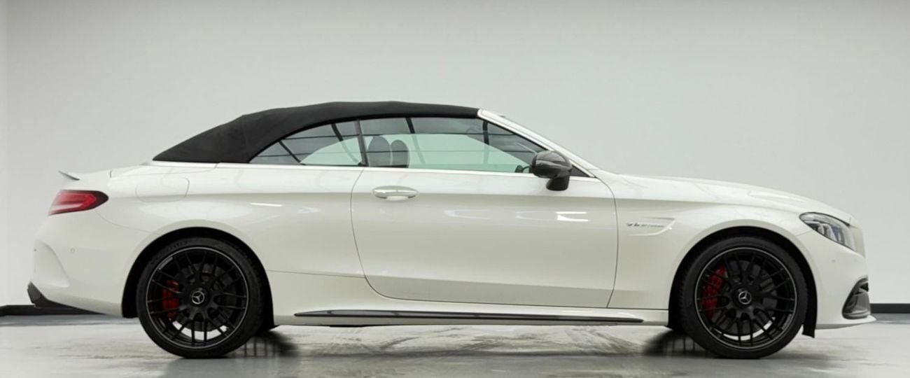مرسيدس بنز C 63 S 2019 Mercedes Benz C63 S AMG Cabriolet, Warranty, Excellent Condition, GCC