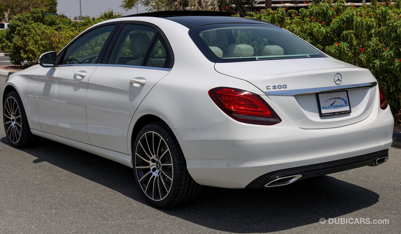 Mercedes-Benz C200 2020 AMG, GCC, 0km with 2 Years Unlimited Mileage Warranty + 3Yrs Service @EMC