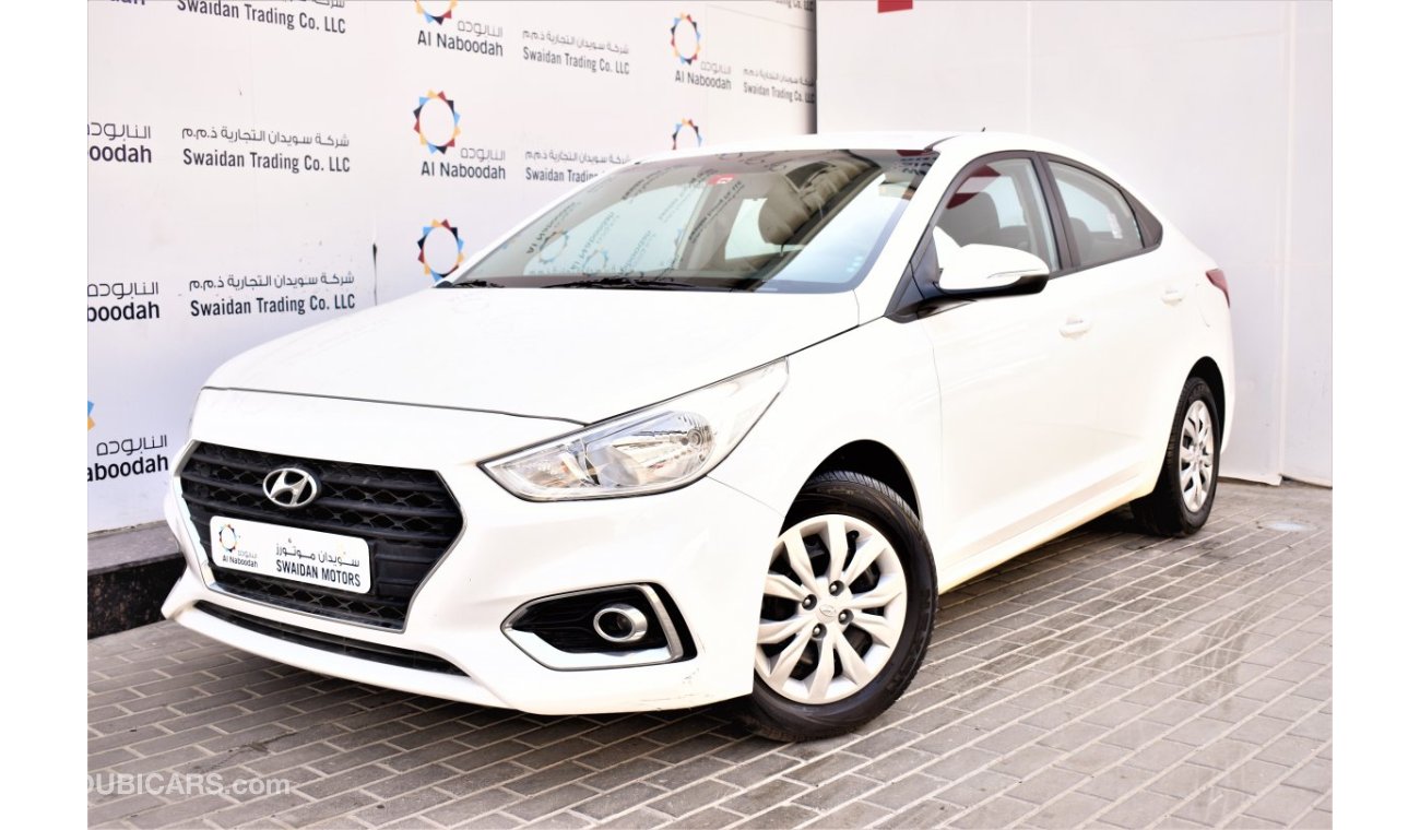 Hyundai Accent AED 939 PM | 1.6L GL GCC WARRANTY