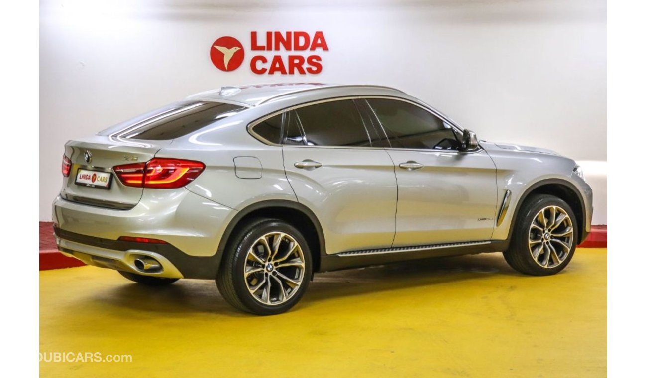 BMW X6 BMW X6 X-Drive 35i  2016 GCC under Agency Warranty with Zero Down-Payment.